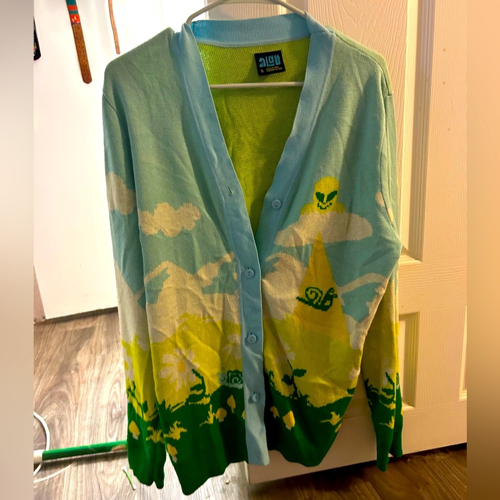 nifty sweater cardigan situation here a.Lab by Killer Acid